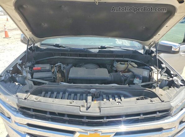 3GCPWCED5LG125196 2020 CHEVROLET SILVERADO Silver Widok wnętrza z tyłu