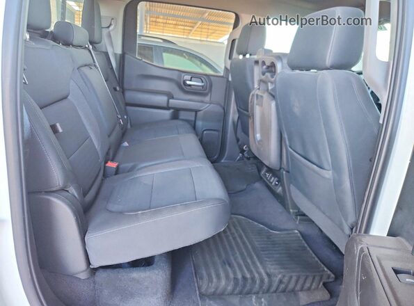 3GCPWCEK0LG128716 2020 CHEVROLET SILVERADO Белый Вид задних сидений