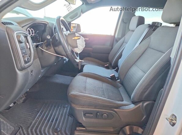 3GCPWCEK0LG128716 2020 CHEVROLET SILVERADO Белый Вид салона спереди
