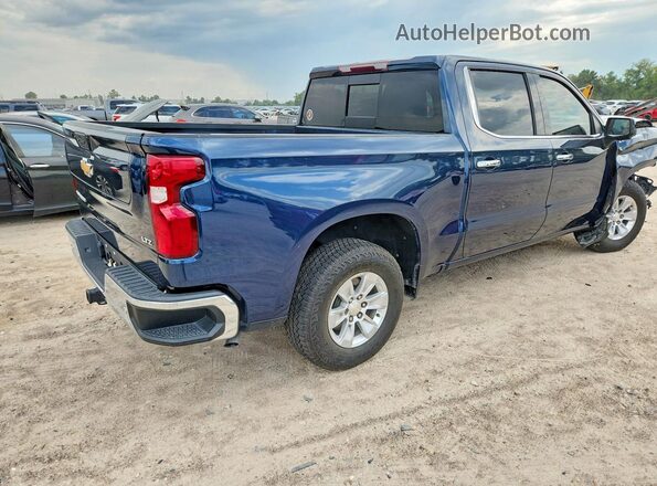 3GCPWEED3MG306892 2021 CHEVROLET SILVERADO Blue Tył prawy