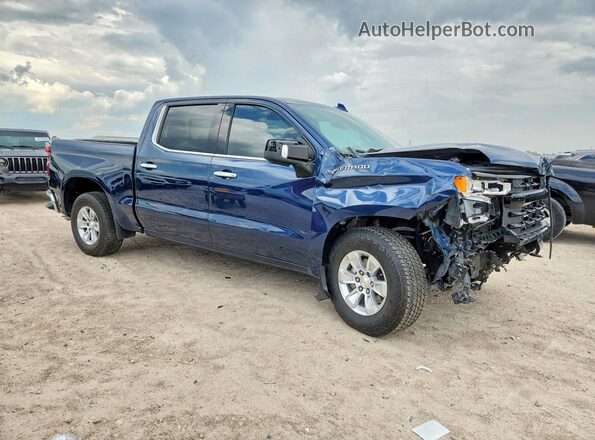 3GCPWEED3MG306892 2021 CHEVROLET SILVERADO Blue Przód prawy