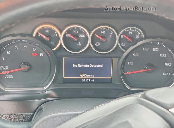 3GCPWEED3MG306892 2021 CHEVROLET SILVERADO Blue Widok zestawu wskaźników