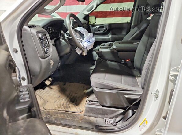 3GCPYBEK8NG164578 2022 CHEVROLET SILVERADO White Вид салону спереду