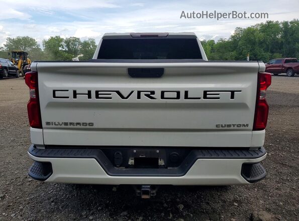 3GCPYBEKXMG295798 2021 CHEVROLET SILVERADO Белый Вид сзади