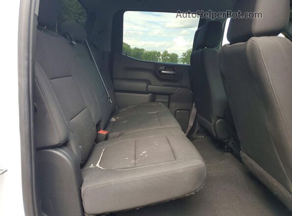 3GCPYBEKXMG295798 2021 CHEVROLET SILVERADO Белый Вид задних сидений