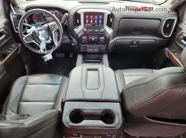 3GCPYFED4MG119466 2021 CHEVROLET SILVERADO Blue Vista del salpicadero
