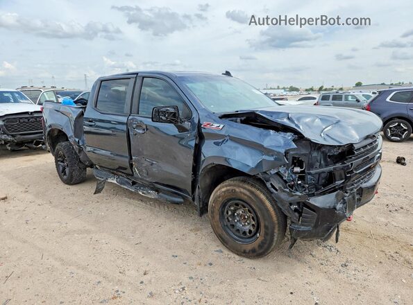 3GCPYFED4MG119466 2021 CHEVROLET SILVERADO Blue Delantero derecho