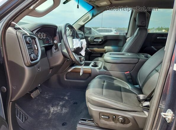 3GCPYFED4MG119466 2021 CHEVROLET SILVERADO Blue Vista interior delantera