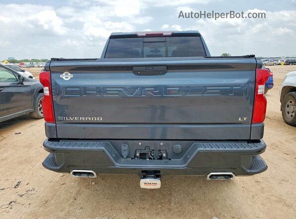 3GCPYFED7LG322558 2020 CHEVROLET SILVERADO Blue Widok z tyłu