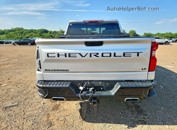 3GCPYFEL4MG180923 2021 CHEVROLET SILVERADO Silver Вид ззаду