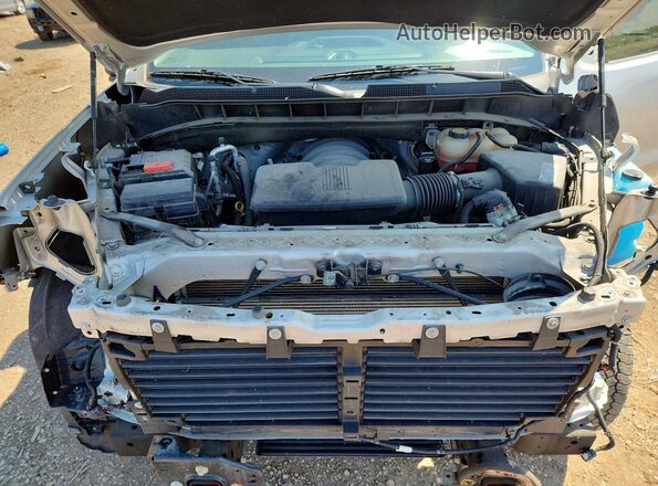 3GCPYFEL4MG180923 2021 CHEVROLET SILVERADO Silver Вид задньої частини салону