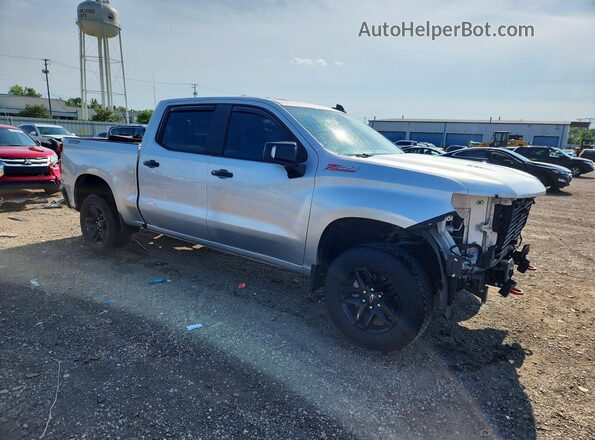 3GCPYFEL4MG180923 2021 CHEVROLET SILVERADO Silver Передня права чверть