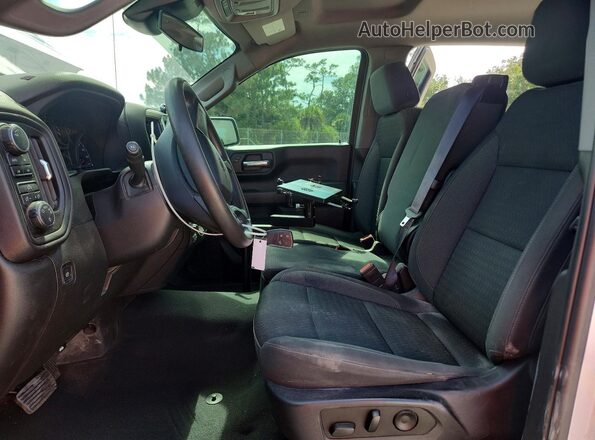 3GCUDCED4PG121476 2023 CHEVROLET SILVERADO Белый Вид салона спереди