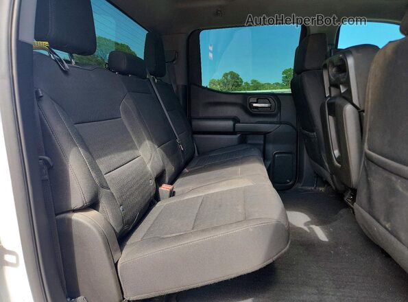 3GCUDCED4PG121476 2023 CHEVROLET SILVERADO Белый Вид задних сидений