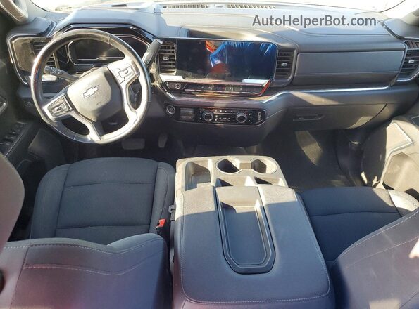 3GCUDDE88RG245441 2024 CHEVROLET SILVERADO Белый Вид панели приборов