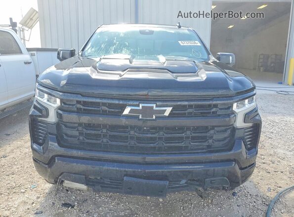3GCUDFE82PG341994 2023 CHEVROLET SILVERADO Black Widok z przodu