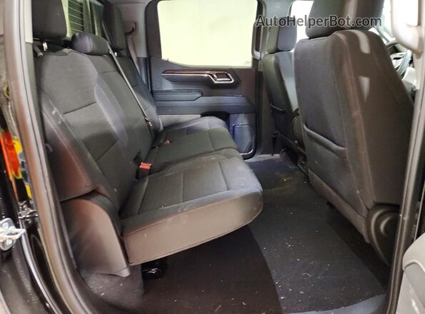 3GCUKDE82SG158159 2025 CHEVROLET SILVERADO Черный Вид задних сидений