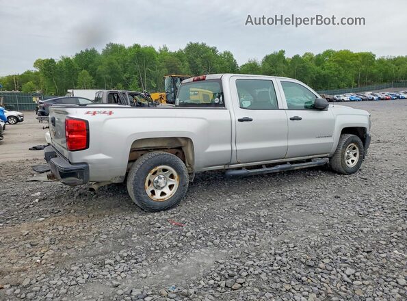 3GCUKNEC6GG179095 2016 CHEVROLET SILVERADO Серебряный Задняя правая четверть