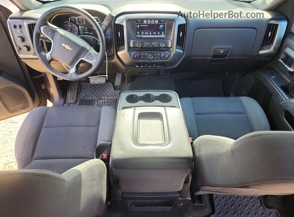 3GCUKREC0GG209229 2016 CHEVROLET SILVERADO Gray წინა პანელის ხედი