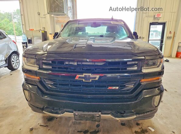3GCUKREC0GG280821 2016 CHEVROLET SILVERADO Black წინა ხედი