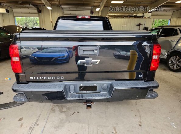 3GCUKREC0GG280821 2016 CHEVROLET SILVERADO Black უკანა ხედი