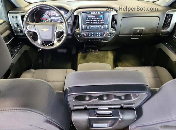 3GCUKREC0GG280821 2016 CHEVROLET SILVERADO Black წინა პანელის ხედი