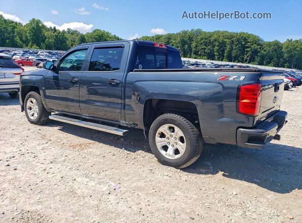 3GCUKREC1JG257717 2018 CHEVROLET SILVERADO Синий Задняя левая четверть