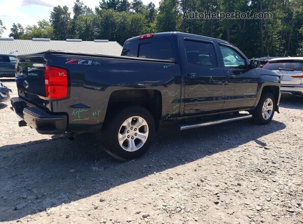 3GCUKREC1JG257717 2018 CHEVROLET SILVERADO Синий Задняя правая четверть
