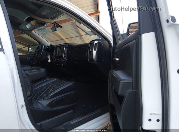 3GCUKREC1JG350091 2018 CHEVROLET SILVERADO White Սալոնի դիմացի տեսք