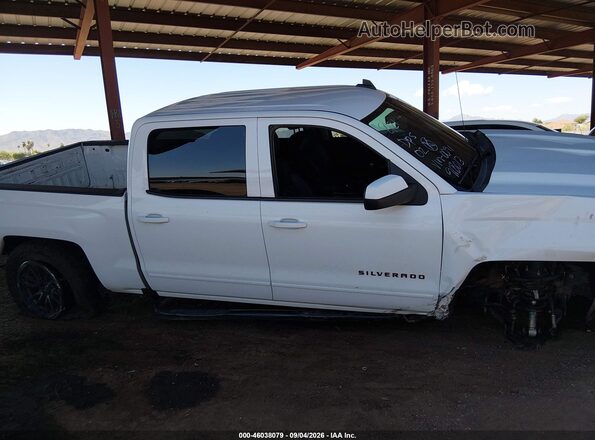 3GCUKREC1JG350091 2018 CHEVROLET SILVERADO White Սալոնի հետևի տեսք