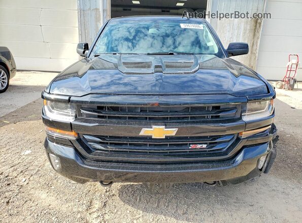 3GCUKREC3GG343765 2016 CHEVROLET SILVERADO Black Դիմացի տեսք