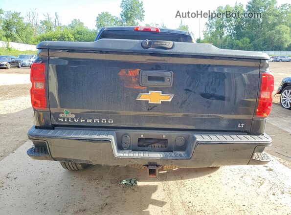 3GCUKREC3GG343765 2016 CHEVROLET SILVERADO Black Հետևի տեսք