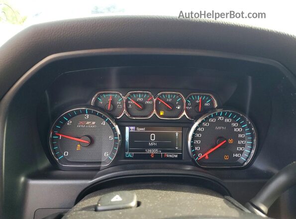 3GCUKREC3GG343765 2016 CHEVROLET SILVERADO Black Սարքավորումների վահանակի տեսք