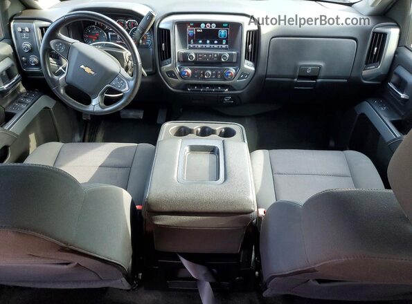 3GCUKREC3GG343765 2016 CHEVROLET SILVERADO Black Առջևի վահանակի տեսք