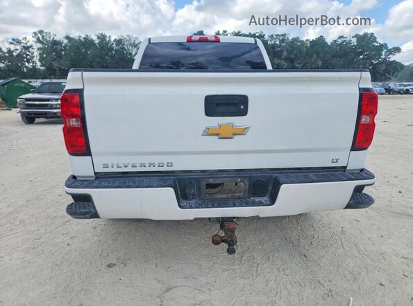 3GCUKREC4JG515731 2018 CHEVROLET SILVERADO Белый Вид сзади