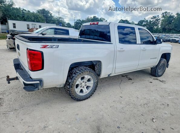 3GCUKREC4JG515731 2018 CHEVROLET SILVERADO Белый Задняя правая четверть