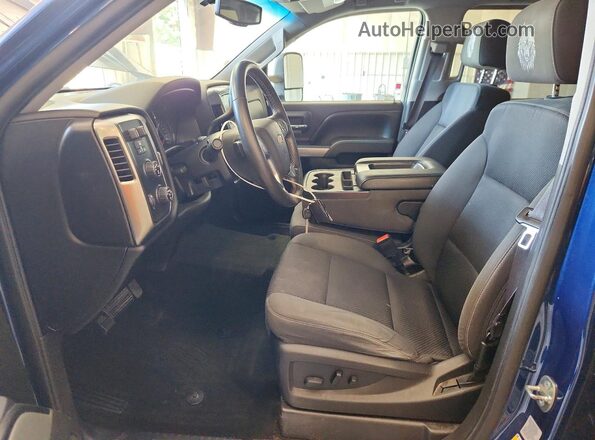 3GCUKREC5GG384964 2016 CHEVROLET SILVERADO Blue Widok wnętrza z przodu