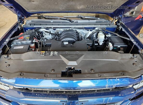 3GCUKREC5GG384964 2016 CHEVROLET SILVERADO Blue Widok wnętrza z tyłu
