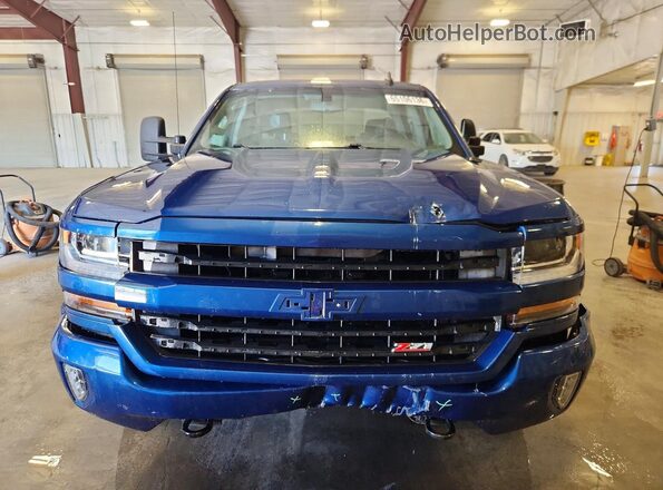 3GCUKREC5GG384964 2016 CHEVROLET SILVERADO Blue Widok z przodu