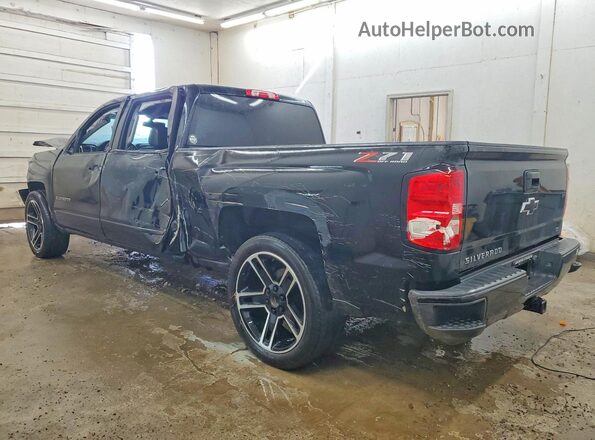 3GCUKREC5JG413421 2018 CHEVROLET SILVERADO Черный Задняя левая четверть