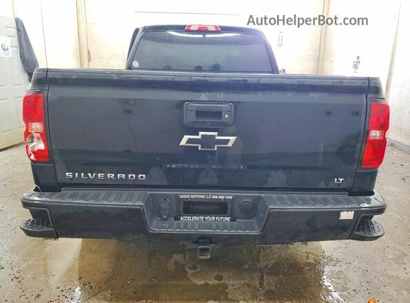 3GCUKREC5JG413421 2018 CHEVROLET SILVERADO Черный Вид сзади