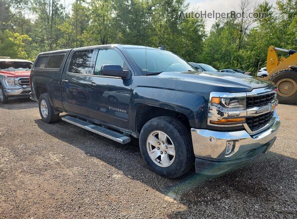 3GCUKREC6JG526780 2018 CHEVROLET SILVERADO Серый Передняя правая четверть