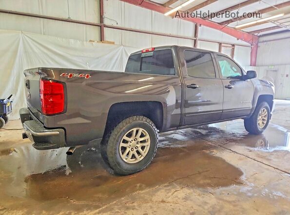 3GCUKREC7GG106471 2016 CHEVROLET SILVERADO Серый Задняя правая четверть