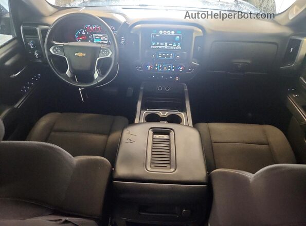 3GCUKREC7GG106471 2016 CHEVROLET SILVERADO Серый Вид панели приборов