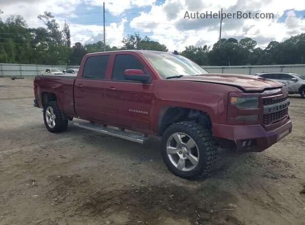 3GCUKREC7GG175130 2016 CHEVROLET SILVERADO Red Przód prawy