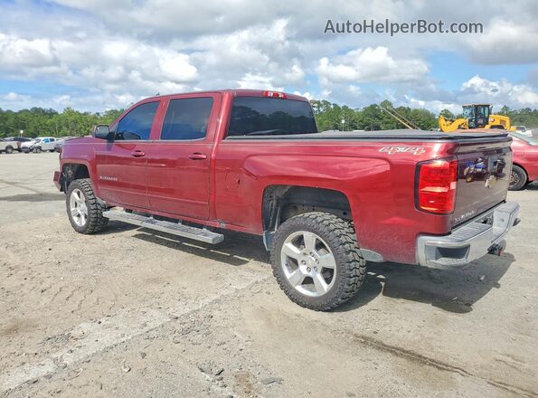 3GCUKREC7GG175130 2016 CHEVROLET SILVERADO Red Tył lewy
