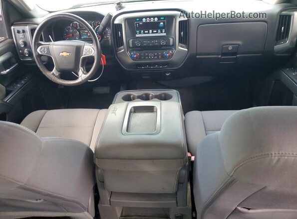 3GCUKREC7GG175130 2016 CHEVROLET SILVERADO Red Widok deski rozdzielczej