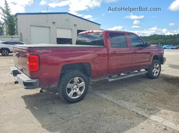 3GCUKREC7GG175130 2016 CHEVROLET SILVERADO Red Tył prawy