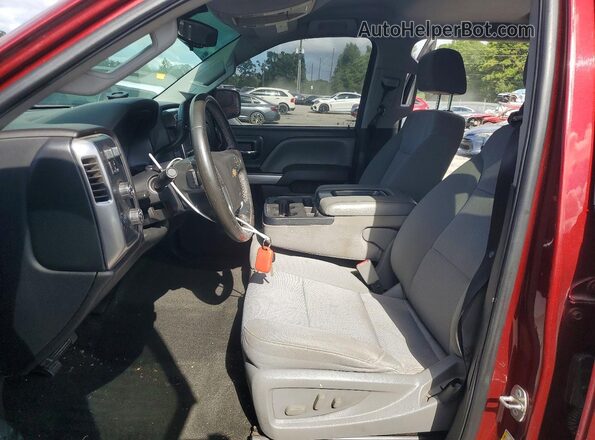 3GCUKREC7GG175130 2016 CHEVROLET SILVERADO Red Widok wnętrza z przodu