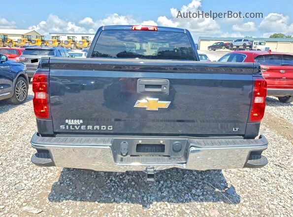 3GCUKREC7GG225590 2016 CHEVROLET SILVERADO Black Вид ззаду